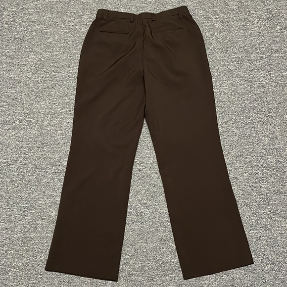 Haggar Petite Brown Dress Pants - Picture 7 of 8